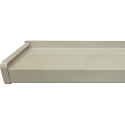 Bravo Parapet venkovní hliníkový bílý, 165x600mm