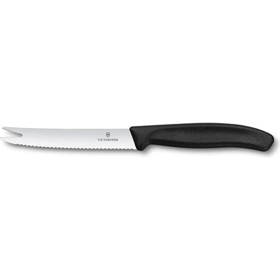 Victorinox Nůž na sýr a uzeninu 11 cm Цвят: черен