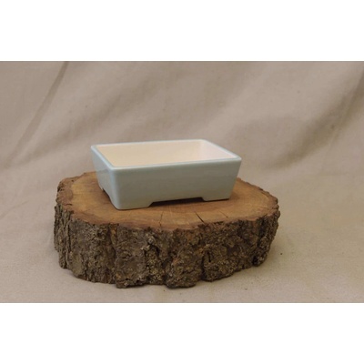 Yixing keramická miska Zelená 14,5 x 10,5 x 4,5 cm