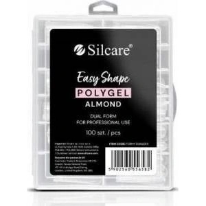 Silcare Silcare_dual moulds for Clear Migdal acrylogel 100pcs