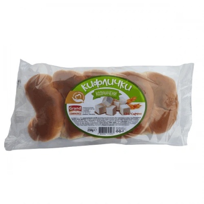 Козуначени кифлички със сирене Grand commerce 250гр