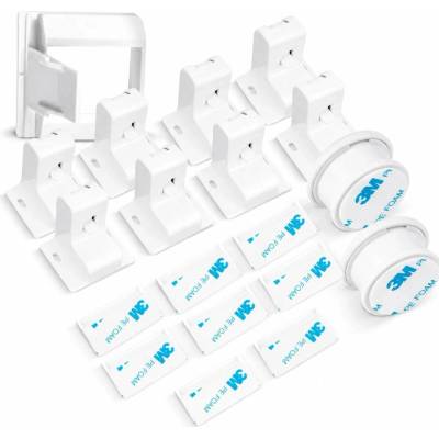 Ricokids Magnetický chránič skříněk 798010 8 ks