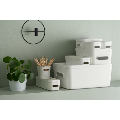 Smartstore úložný box Compact Slim 1,3 l biely 11210