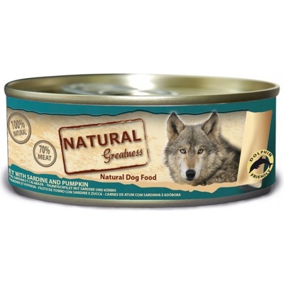 Natural Greatness Adult filet tuňák a krevety 156 g