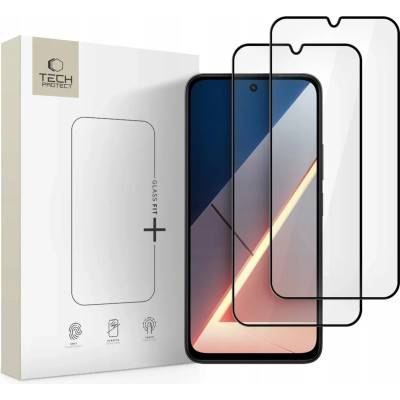 Tech-Protect glass fit+ 2-ПАК xiaomi poco m7 ЧЕРЕН