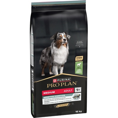 Purina Pro Plan Medium Adult Lamb & Rice Sensitive Digestion 16 kg