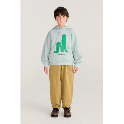 Bobo Choses суичър с качулка за деца от памук Long Puff (226AC046)