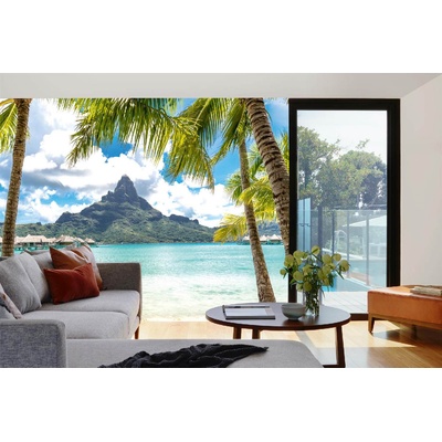 DIMEX ART Самозалепваща се флизелинова фототапета гледка към бора бора 375 x 250 см