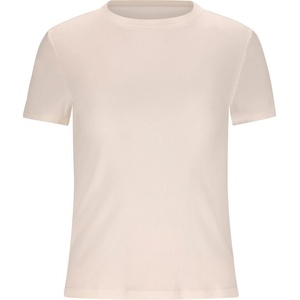 ATHLECIA Дамска тениска ATHLECIA Women's Tinashe Rib S/S Tee T-shirt - Vaporous Gray - размер 36 (EU) (916-4077-0312)
