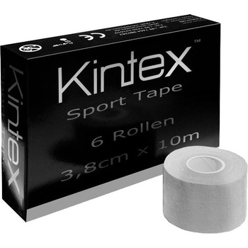 Kintex Sport Tape fixačný tejp biela 3,8cm x 10m box 6 ks
