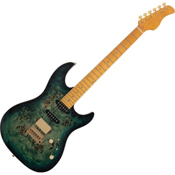 SIRE Larry Carlton S10 HSS Transparent Green Електрическа китара
