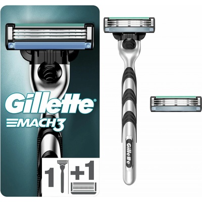 Gillette Mach3 + 2 ks hlavic