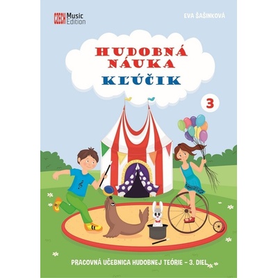 Hudobná náuka Kľúčik 3 - Pracovná učebnica hudobnej teórie 3. diel