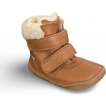 Pegres Barefoot SBF42 dětské zimní boty hnědé