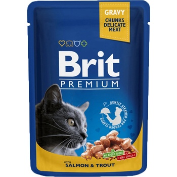 Brit Premium Cat Salmon & Trout 100 g