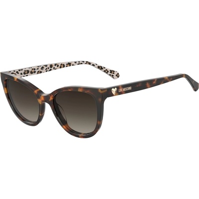 Moschino Слънчеви очила MOSCHINO Women's Cat Eye Sunglasses - Pattern Havana