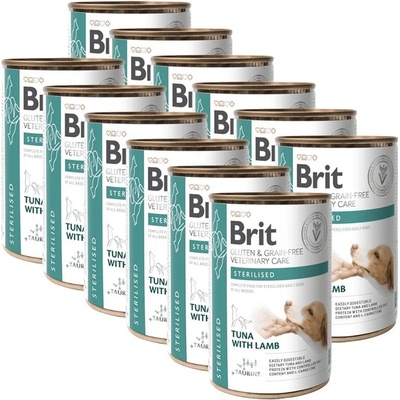 Brit Veterinary Diets GF dog Gluten & Grain free Sterilised 12 x 400 g