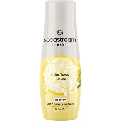 SodaStream sirup z bezinek bez cukru 440 ml