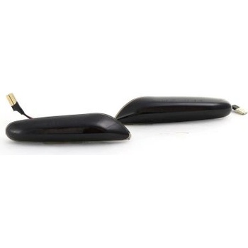 Диодни мигачи за калник bmw e46 (2001-2005) / e60 / e87 / e90 - опушени с бягащ мигач