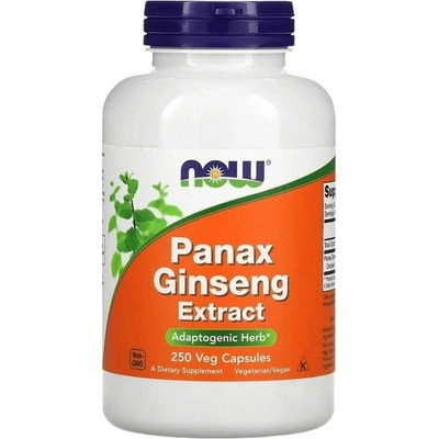Now Foods Foods Ženšen pravý Panax Ginseng 500 mg 250 kapslí