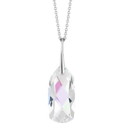 Preciosa Stříbrný přívěsek s řetízkem Preciosa Crystal Bay s českým křišťálem krystal 6260 42