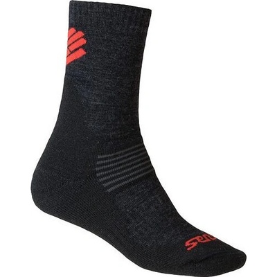Sensor Expedition Wool čierna červená