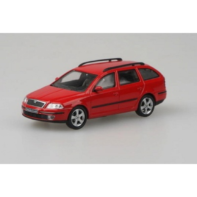 Abrex Škoda Octavia II Combi 2004 Červená Corrida Uni 1:43