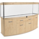 Diversa Solid LED akvarijní set vypouklý javor 720 l