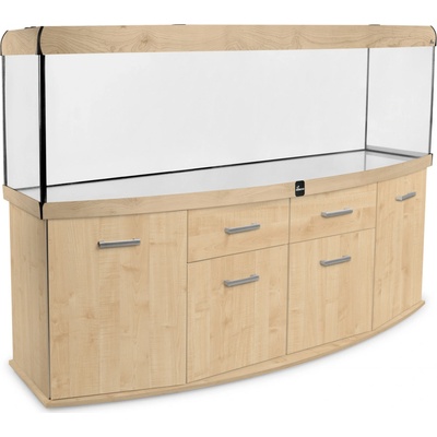 Diversa Solid LED akvarijní set vypouklý javor 720 l