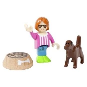 BRIO - Комплект кукличка с домашен любимец (33952)