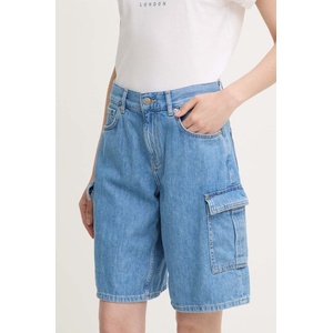 Pepe Jeans Дънков къс панталон RELAXED SHORT HW WORKER (PL801136)