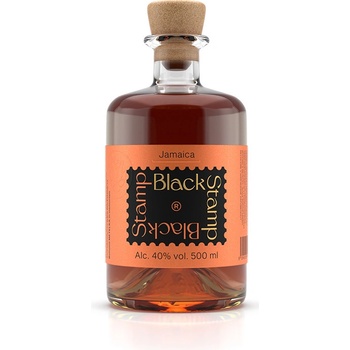Metelka Black Stamp Rum 40% 0,5 l (holá láhev)
