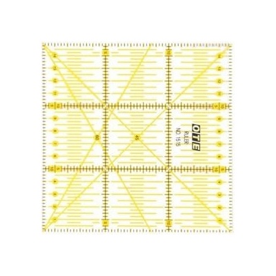 Rastrové pravítko OLFA - OTE 15x15cm – Zboží Dáma