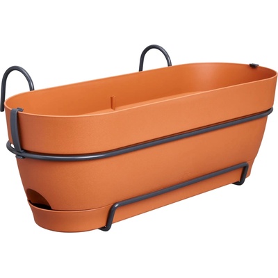elho Balkónový hrantík vibia campana all-in-1 50 cm - terra