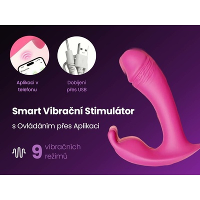 Kvigo Smart Vibrační Stimulátor s Ovládáním přes Aplikaci
