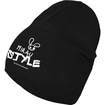 chlapčenská čiapka Style čierna Dvojvrstvová