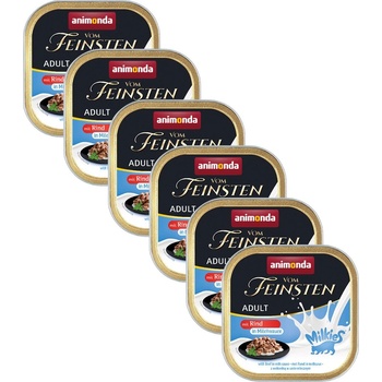 Animonda Vom Feinsten Adult Cat Milkies - Говеждо в млечен сос 6 x 100 г