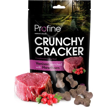 Profine Dog Crunchy Cracker Venison enriched with Hawthorn 150 g