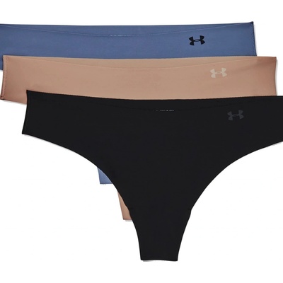 Under Armour Pure Stretch Thong 001 Black 3 Pack