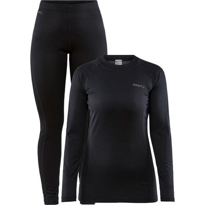 Craft Дамско синтетично термобельо Craft Women's Core Warm Baselayer Set Synthetic base layer - Black (114-2169-0113)