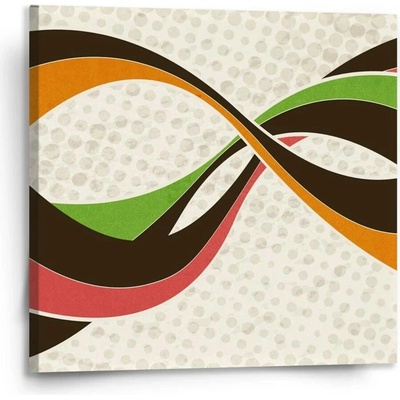 Sablio Obraz Retro abstrakce - 110x110 cm