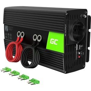 Green Cell 1000W/2000W 12V to 230V Pure Sine Volt Car Voltage Converter Inverter Converter Pure Sine Wave Power Solar Inverter DC AC Converter Current Converter Caravan Car Charger (Green Cell INV09 1000 W 12 V 