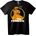 NOONEBRAND Тениска Без Проблем Карикатура - 4XL, Black