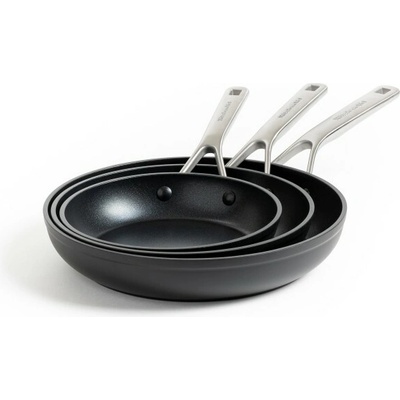 KitchenAid Sada 3 pánví s keramickým nepřilnavým povrchem 20cm + 24cm + 28cm
