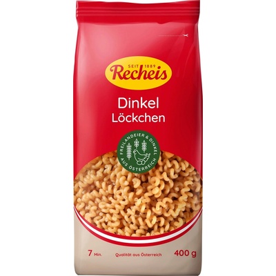 Recheis Naturgenuss špaldové těstoviny Cellentani 400 g