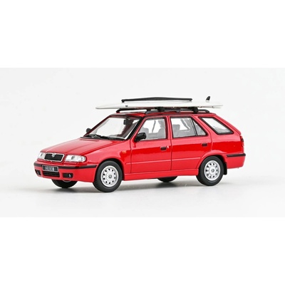 ABREX Škoda Felicia combi facelift 1998 red 143AU-730BN 1:43
