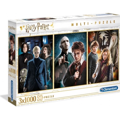 Clementoni Harry Potter Harry 3 x 1000 dielov