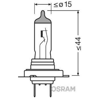 Osram Night Breaker Silver H7 PX26d 12V 55W