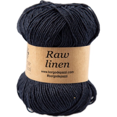 Borgo de' Pazzi Raw linen 211 Temně modrá