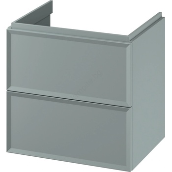 Cersanit S1021-003 - Окачен банен шкаф под мивка MILLE 60x45 см в ментов цвят (CS0243)